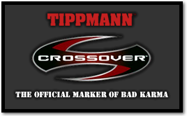 Tippmann Crossover - The Official Marker of Bad Karma Paintball Team